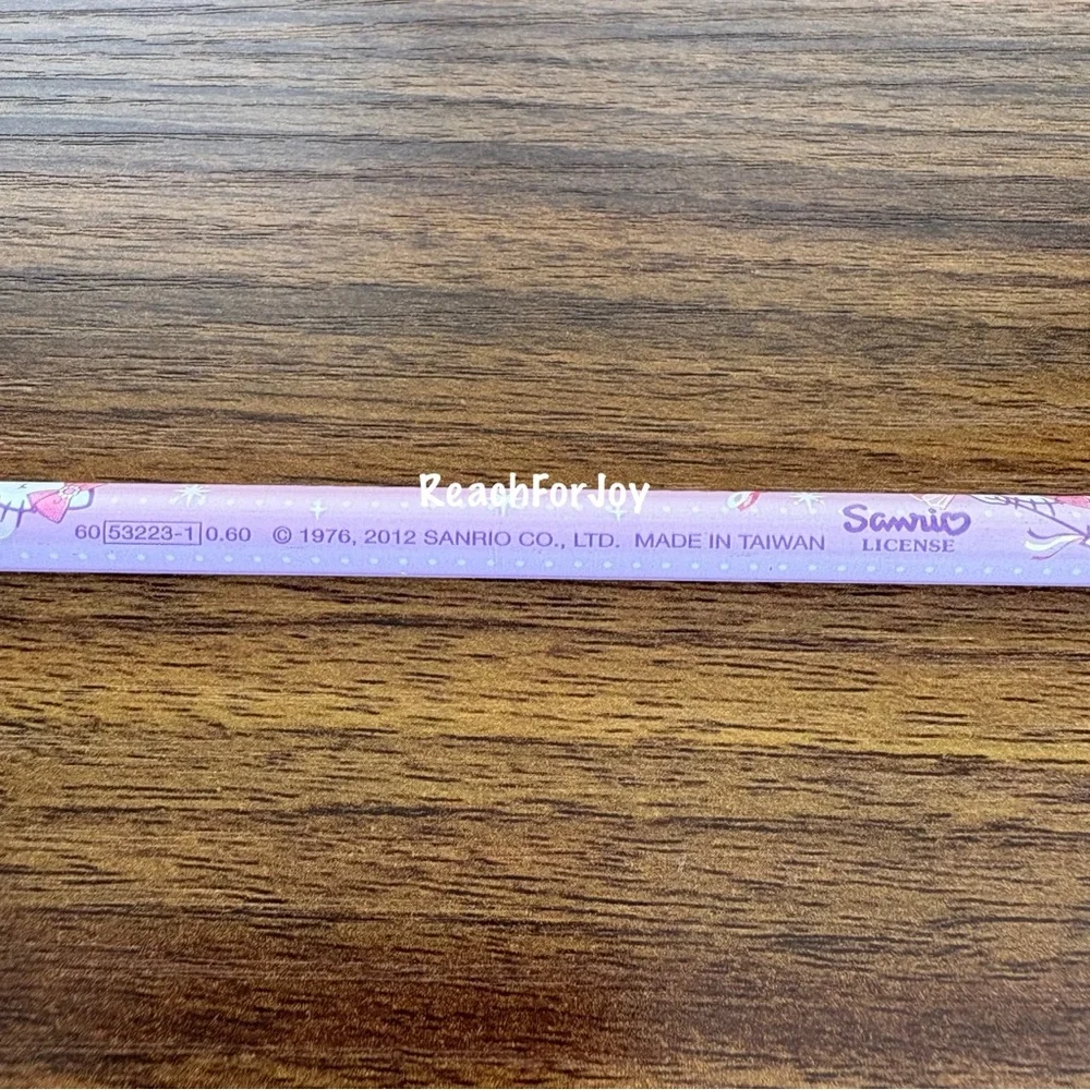 Hello Kitty Sanrio Pencil 2012 Wood #2 Pencil Ballerina Pink White Pointe Shoes